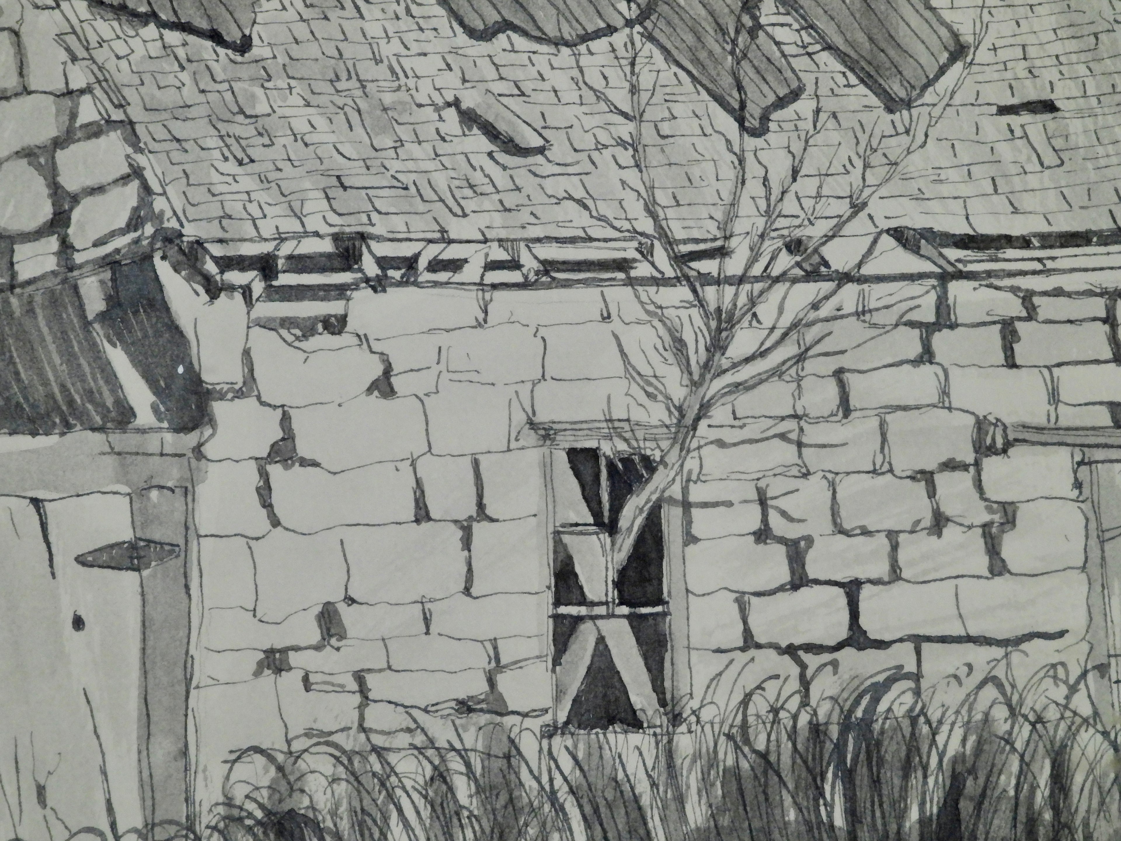 Coal Creek, CO — Original Pen & Ink