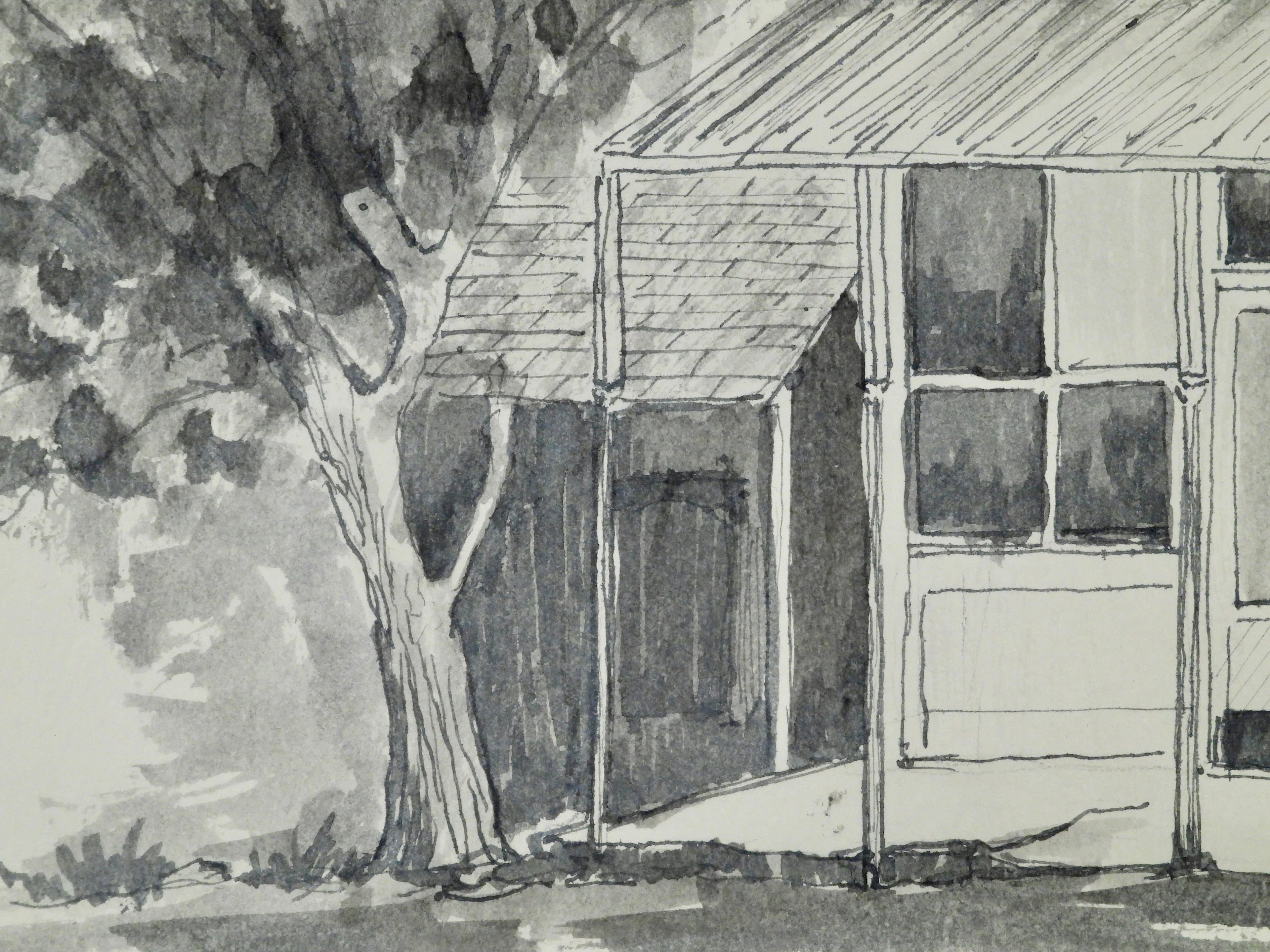 Coal Creek Trading Post, CO — Original Pen & Ink