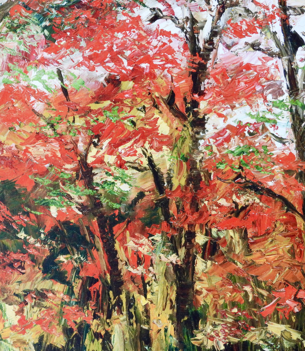 FDR's Autumn Canopy Warm Springs GA - Original Painting