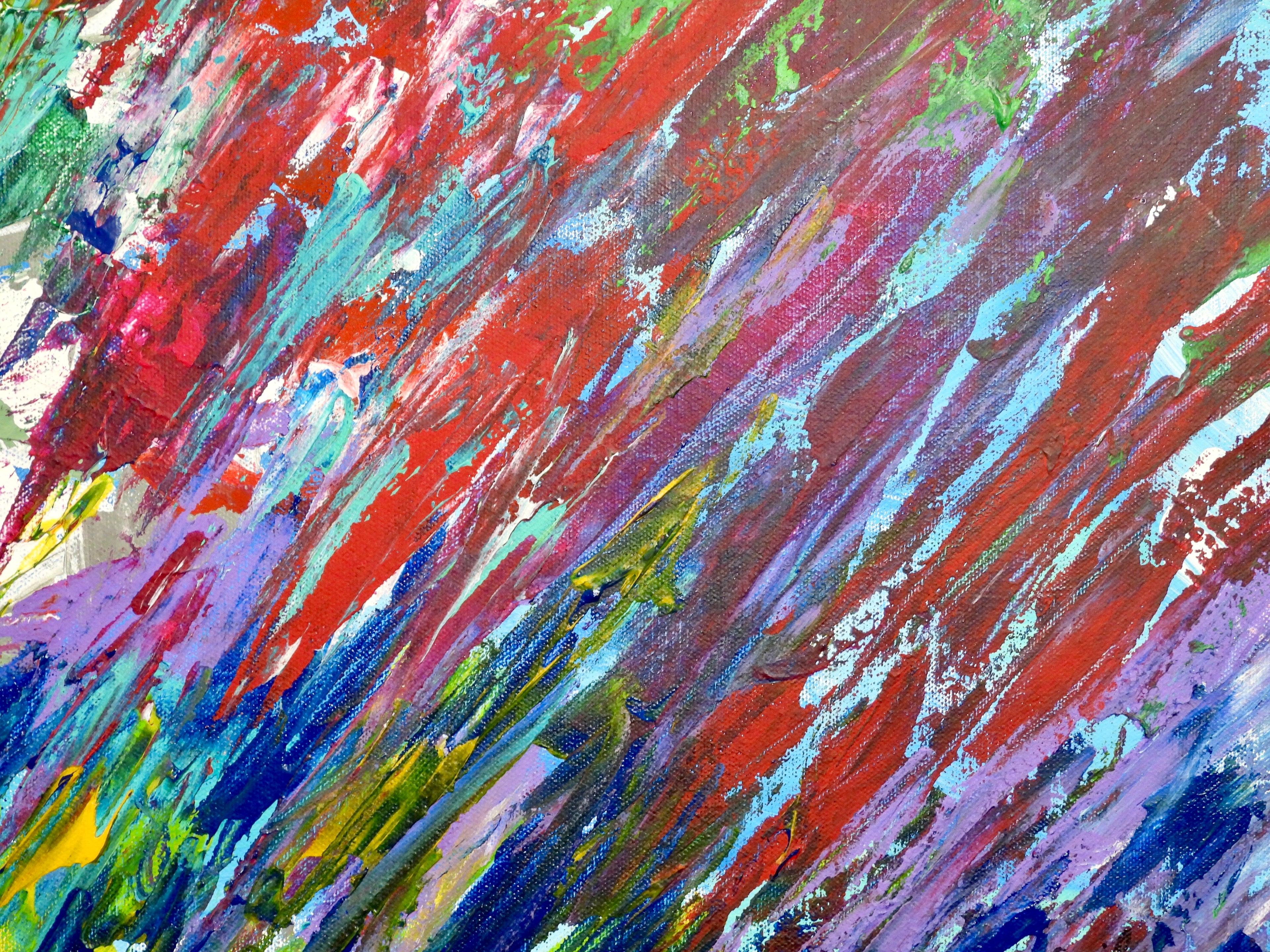 Flowers — Original Painting Knife Painting
