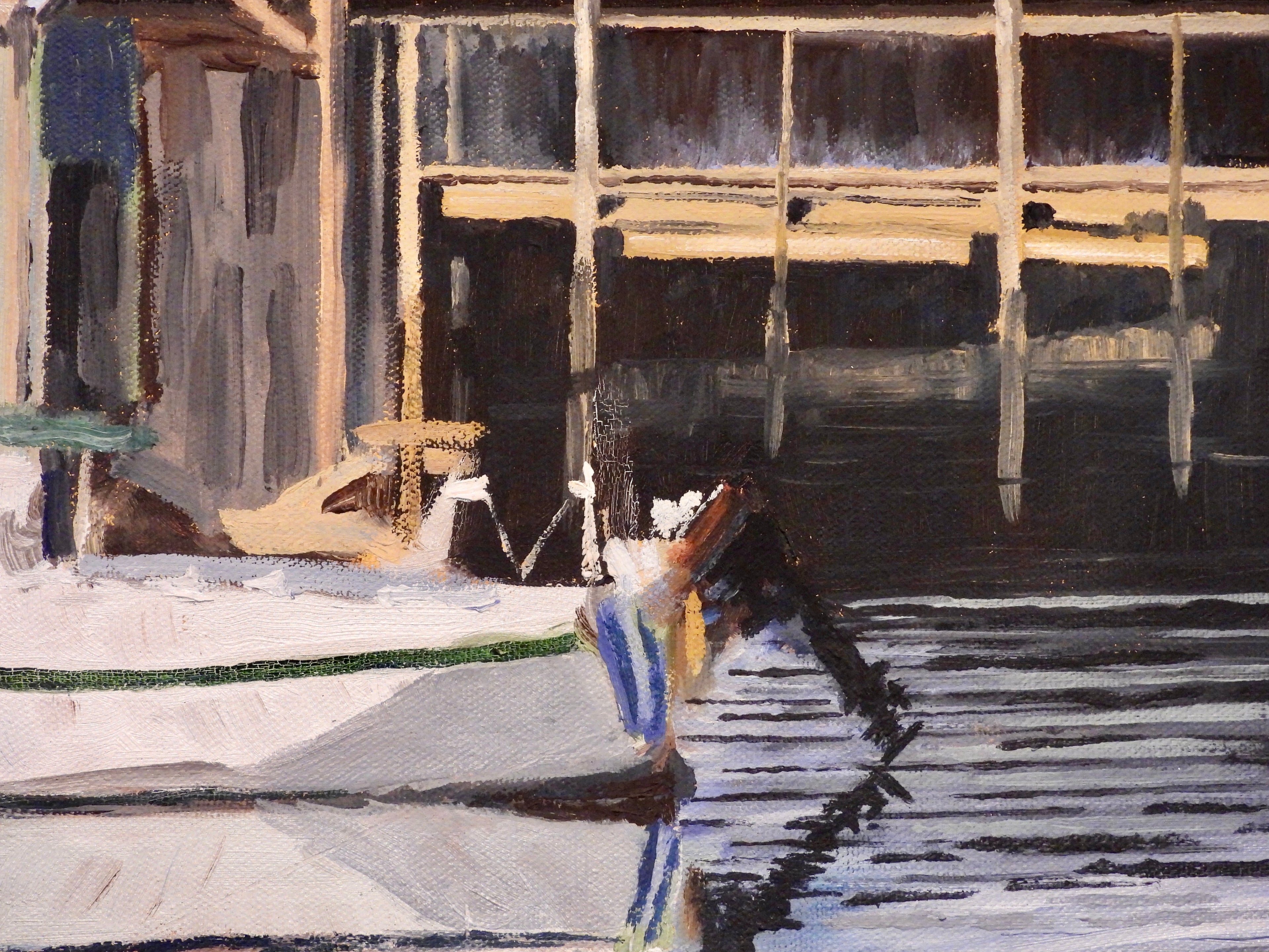 Julington Creek Boat - Original Painting