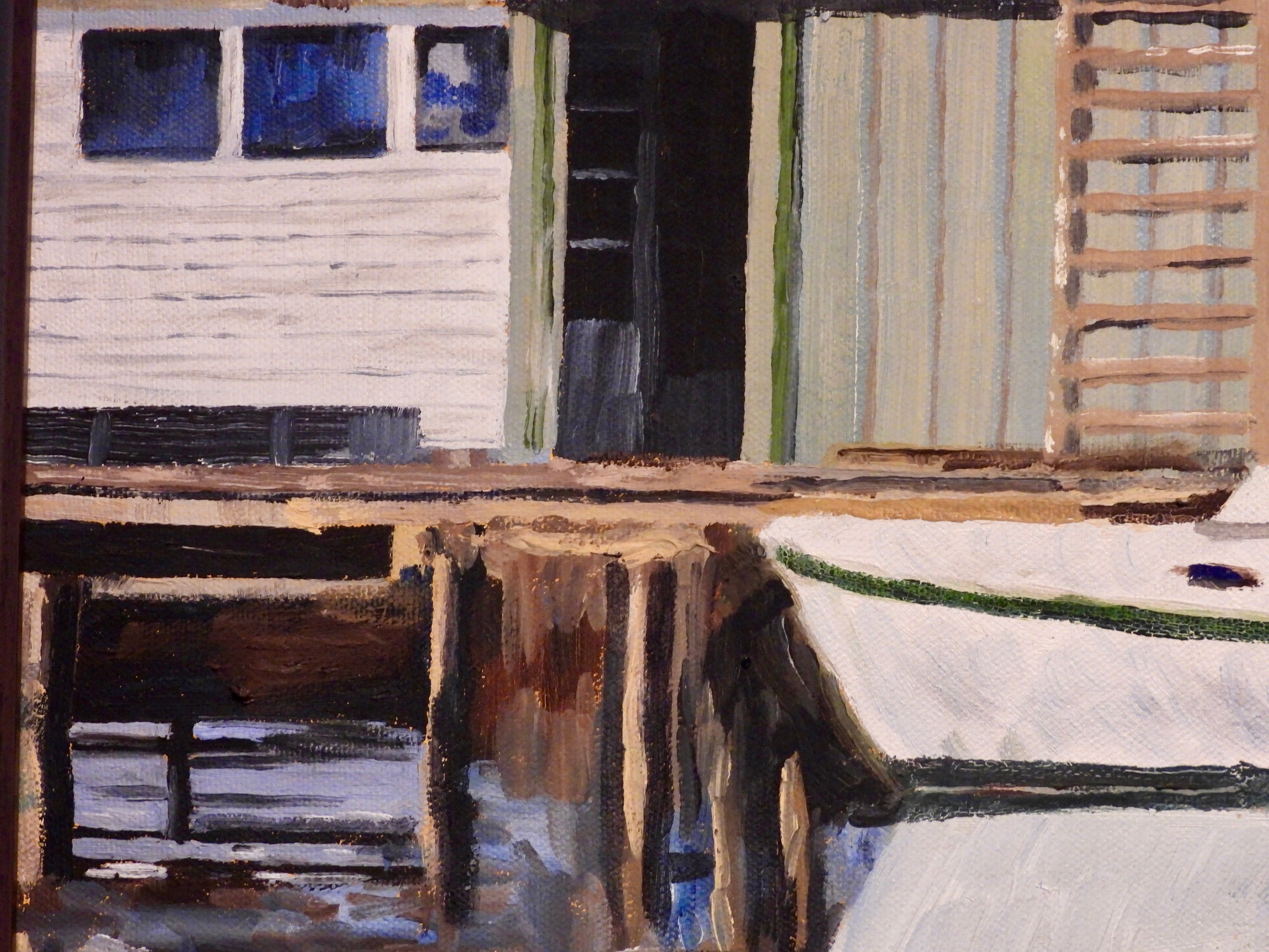 Julington Creek Boat - Original Painting