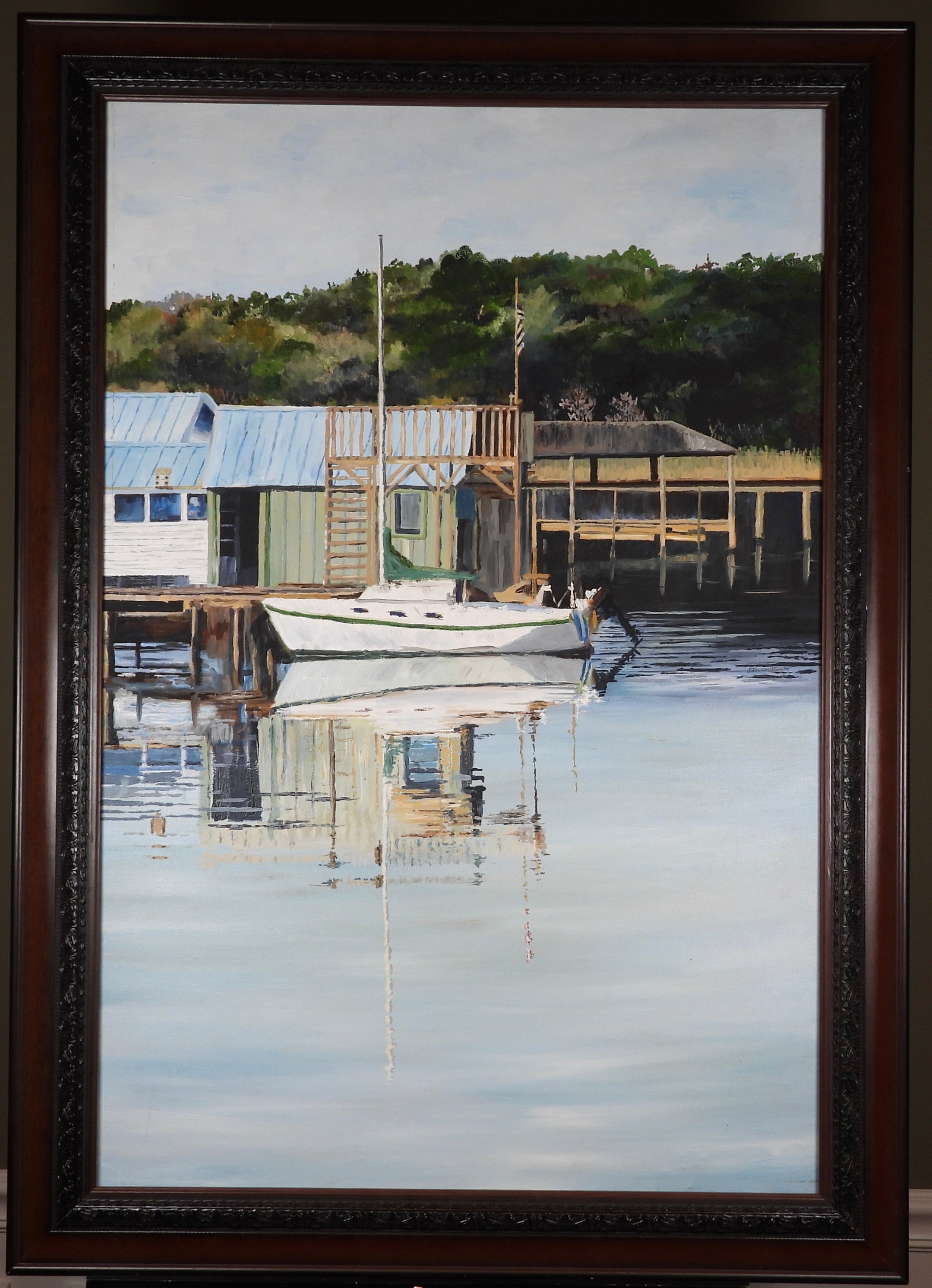 Julington Creek Boat - Original Painting
