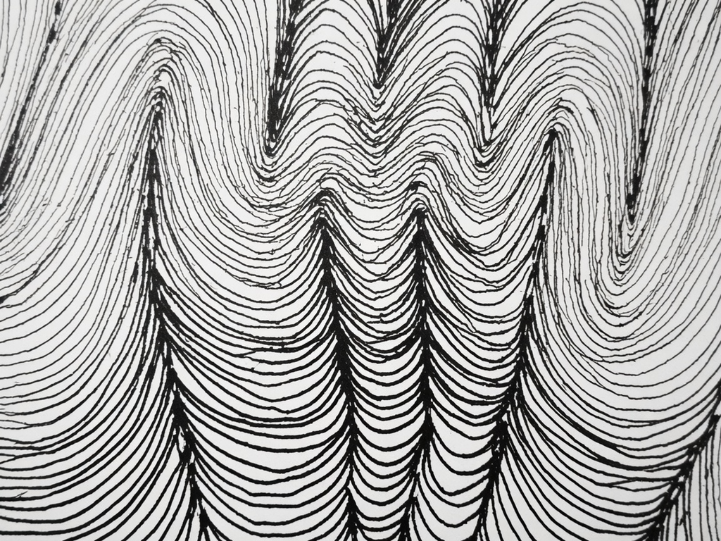 Lines - Pen and Ink Original