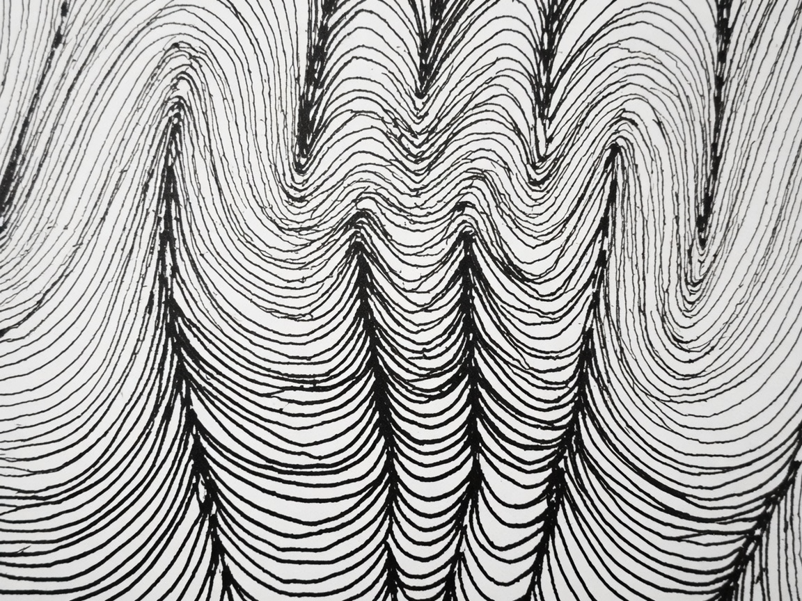 Lines - Pen and Ink Original