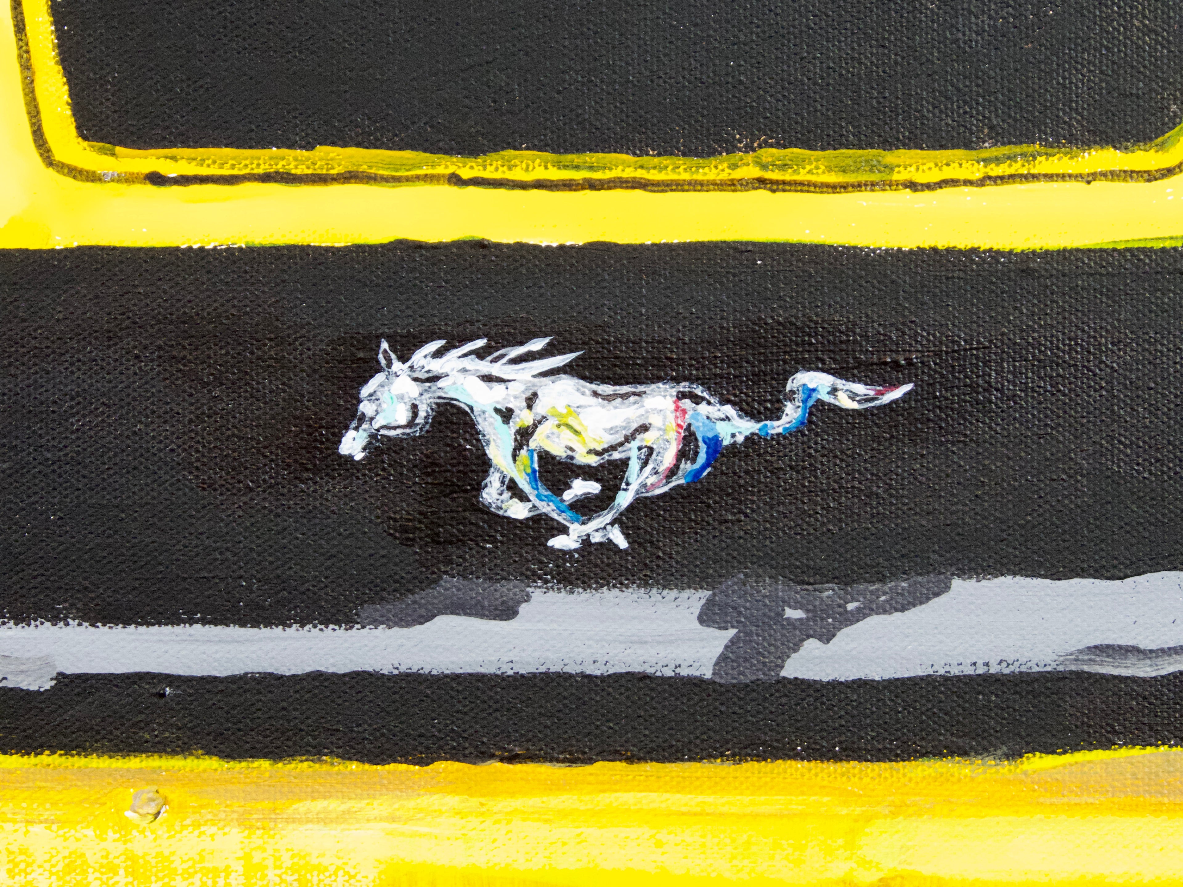 2004 Ford Mustang Mach 1 - Original Acrylic Painting