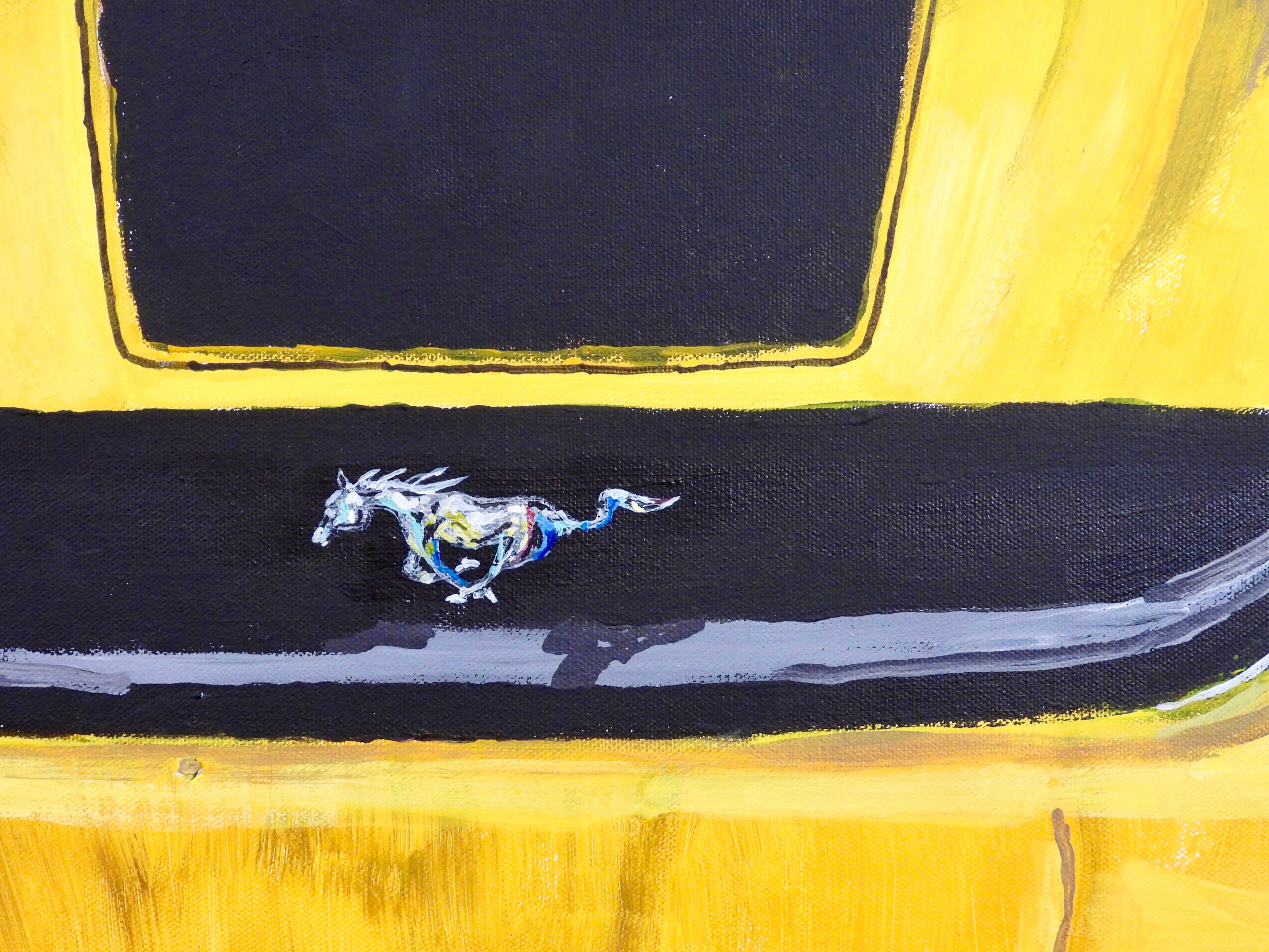 2004 Ford Mustang Mach 1 - Original Acrylic Painting