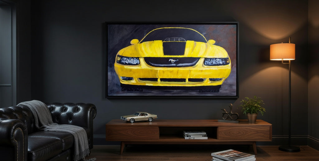 2004 Ford Mustang Mach 1 - Original Acrylic Painting