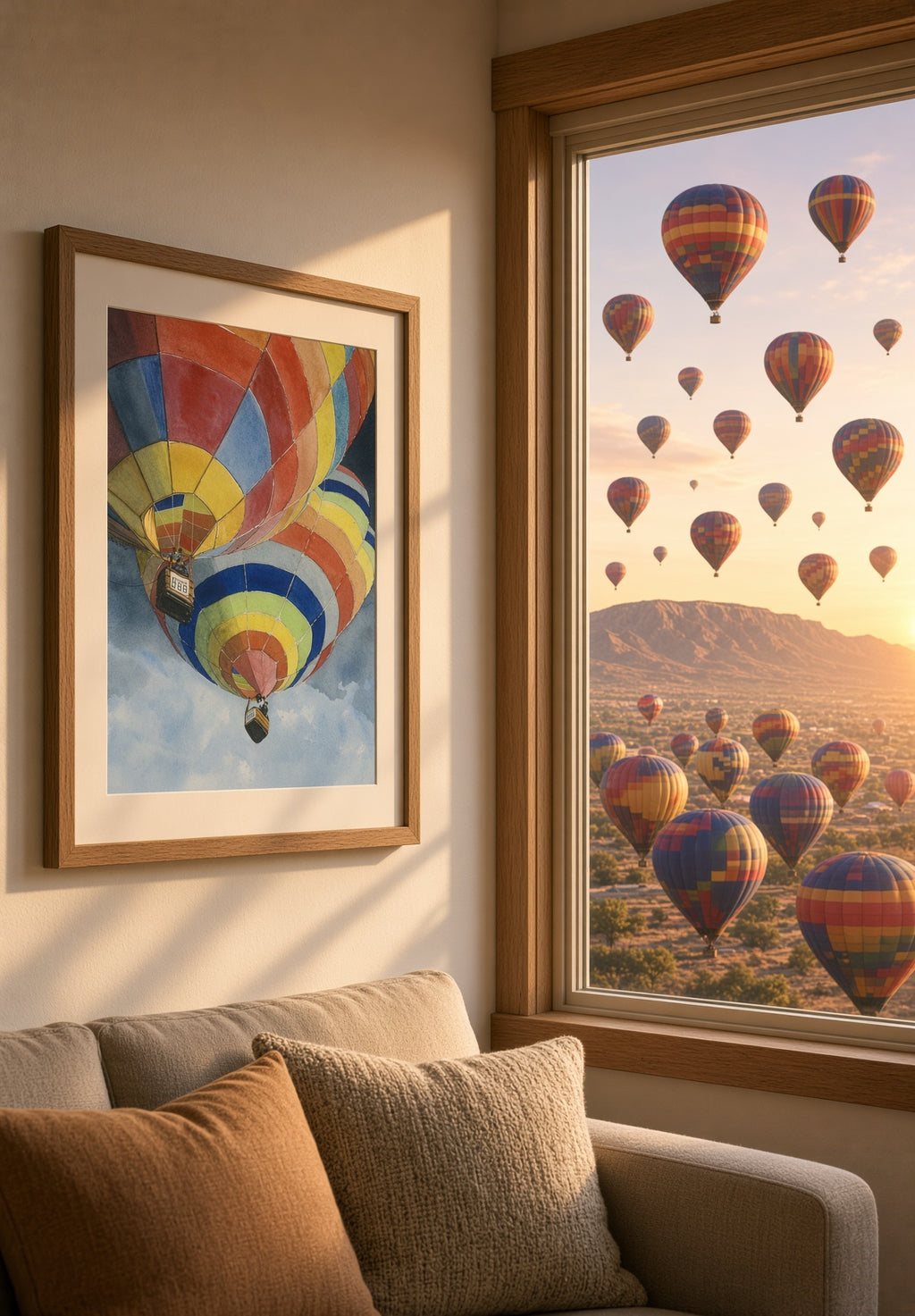 Up, Up, & Away - Fine Art Canvas