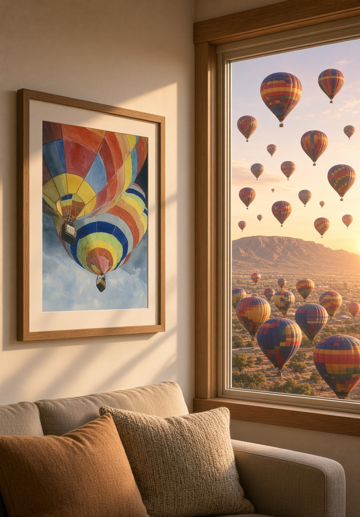 Up, Up, & Away - Fine Art Canvas