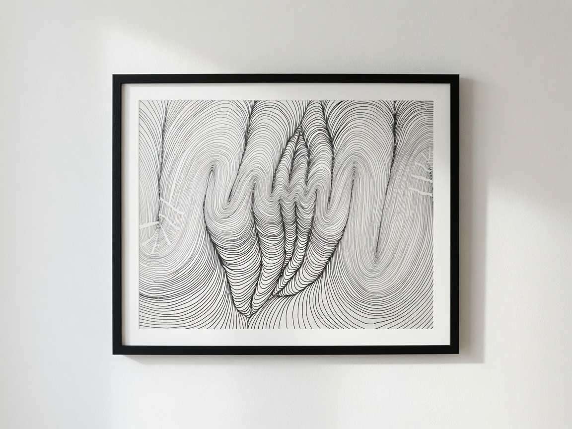 Lines - Pen and Ink Original