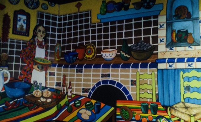 Mexican Restaurant Mural — View 3