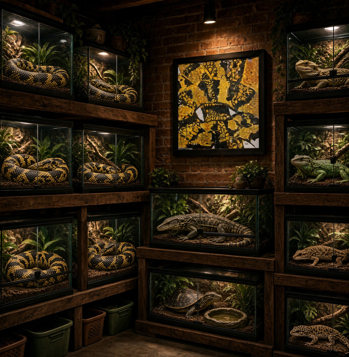 Euprepiophis Mandarinus - Fine Art Canvas